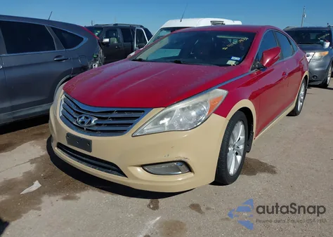 2013 Hyundai Azera z USA, uszkodzony, nr VIN KMHFG4JG7DA205187